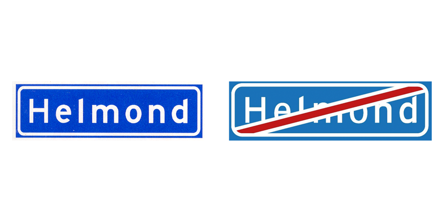 Naast elkaar: Bebouwde kom en Einde bebouwde kom