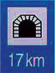 Verkeersbord: verkeerstunnel
